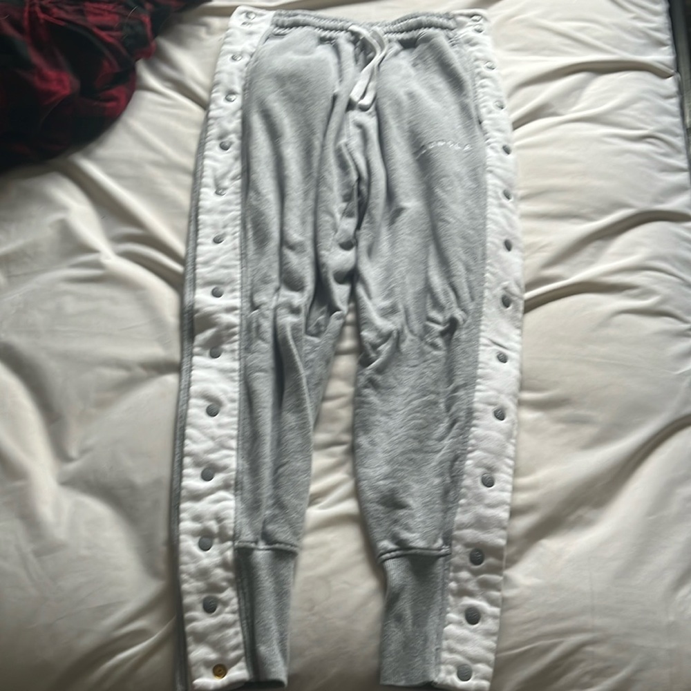 Youngla grey tear away joggers